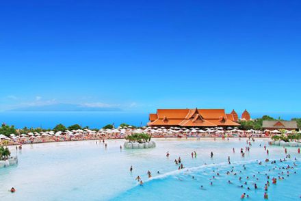 Siam Beach Sandy Beach Siam Park Tenerife