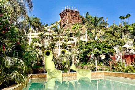 Saifa High Speed Race Water Coaster Slide Siam Park Tenerife
