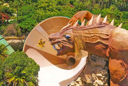 The Dragon ProSlide Tornado Water Slide Siam Park Tenerife